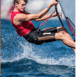 RS:X-windsurfer Luc Schmitz kwalificeert zich voor Youth Sailing World Championships 2019